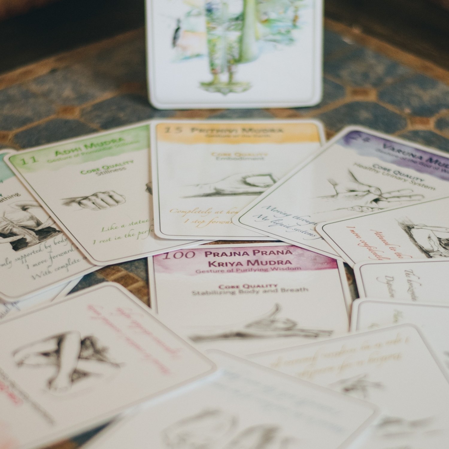 Mudra Card Deck – Integrative Yoga Therapy