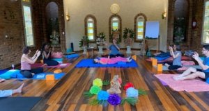 people healing through yoga in Brazil
