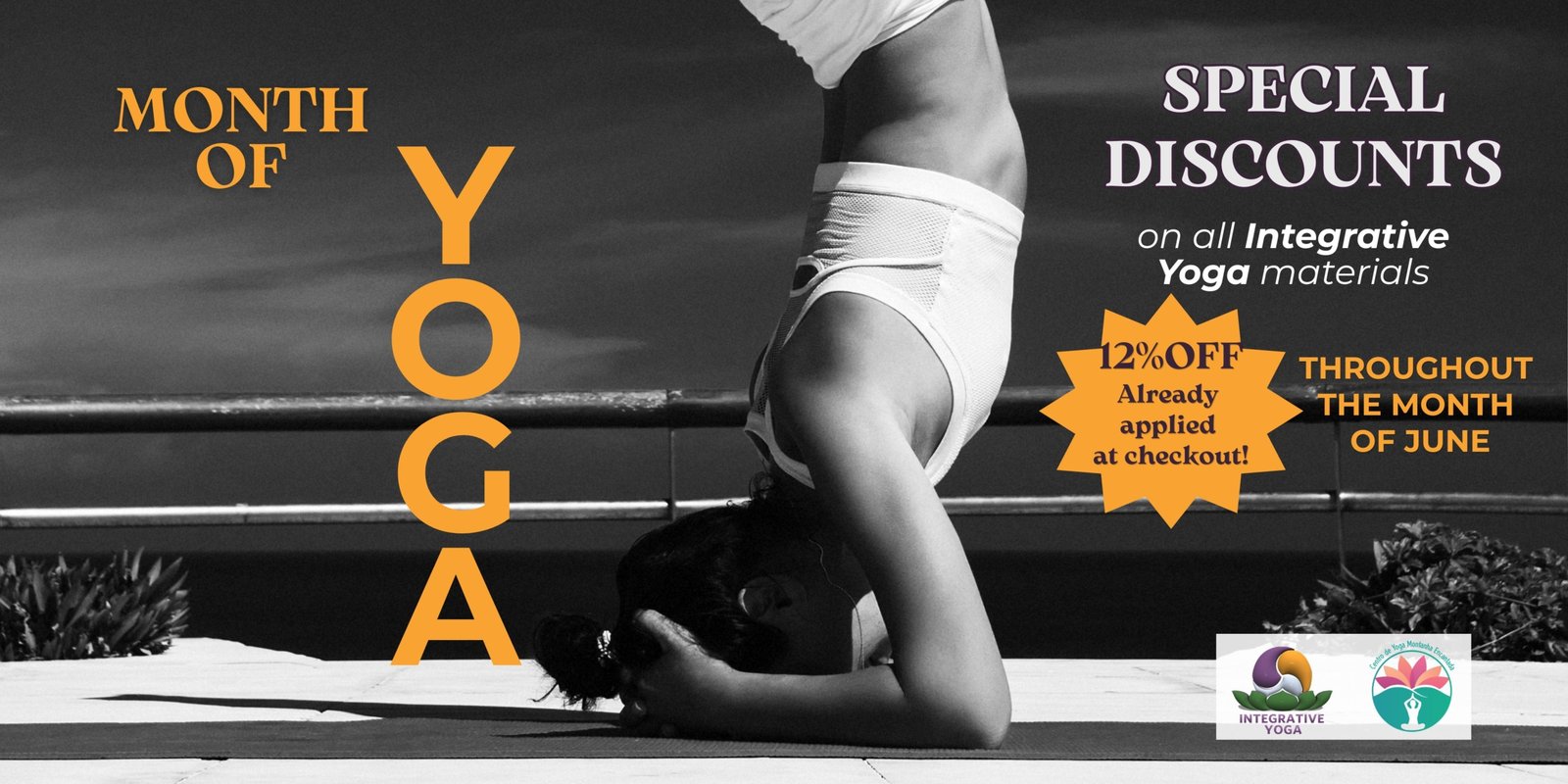 month of yoga US Banner